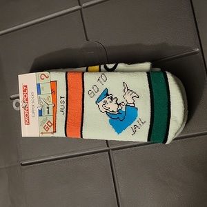 Monoply Slipper Socks Hasbro 2004